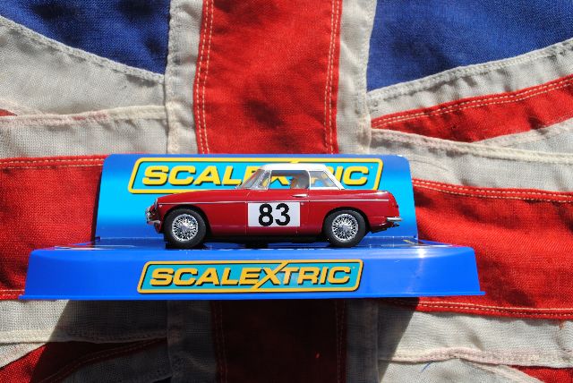 ScaleXtric C3143  MGB 1964 MONTE CARLO RALLY GT CLASS WINNER
